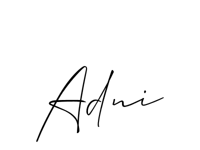 This is the best signature style for the Adni name. Also you like these signature font (Allison_Script). Mix name signature. Adni signature style 2 images and pictures png