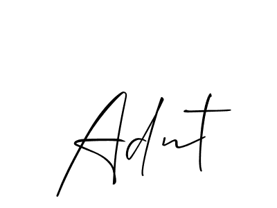 This is the best signature style for the Adnt name. Also you like these signature font (Allison_Script). Mix name signature. Adnt signature style 2 images and pictures png