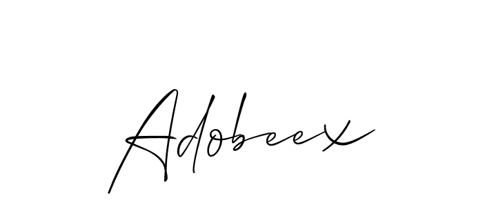 Best and Professional Signature Style for Adobeex. Allison_Script Best Signature Style Collection. Adobeex signature style 2 images and pictures png