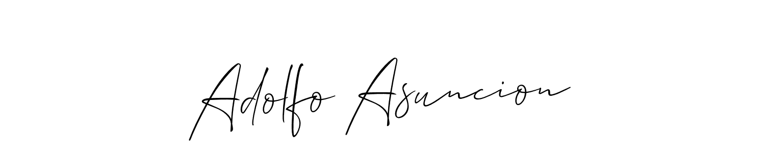 Make a beautiful signature design for name Adolfo Asuncion. Use this online signature maker to create a handwritten signature for free. Adolfo Asuncion signature style 2 images and pictures png
