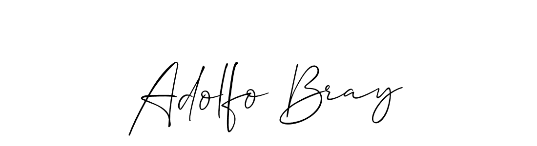 Also You can easily find your signature by using the search form. We will create Adolfo Bray name handwritten signature images for you free of cost using Allison_Script sign style. Adolfo Bray signature style 2 images and pictures png