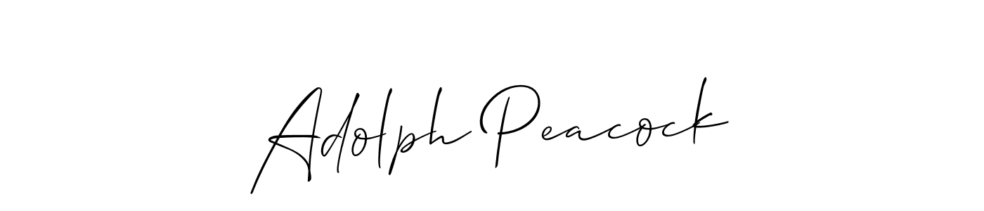 if you are searching for the best signature style for your name Adolph Peacock. so please give up your signature search. here we have designed multiple signature styles  using Allison_Script. Adolph Peacock signature style 2 images and pictures png