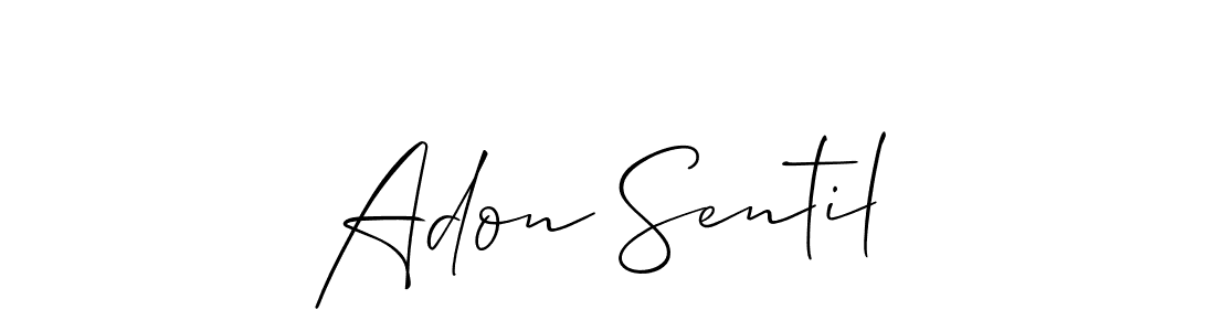 Here are the top 10 professional signature styles for the name Adon Sentil. These are the best autograph styles you can use for your name. Adon Sentil signature style 2 images and pictures png