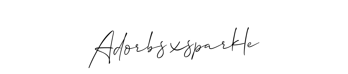 Here are the top 10 professional signature styles for the name Adorbsxsparkle. These are the best autograph styles you can use for your name. Adorbsxsparkle signature style 2 images and pictures png