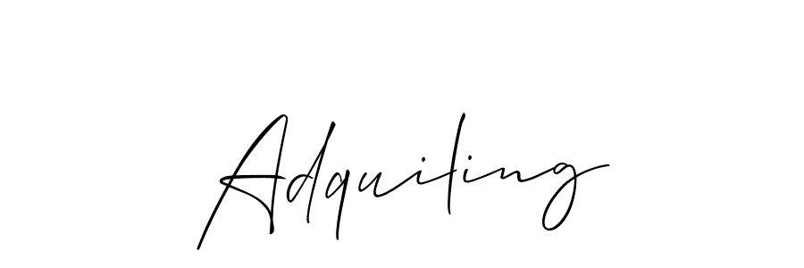 Check out images of Autograph of Adquiling name. Actor Adquiling Signature Style. Allison_Script is a professional sign style online. Adquiling signature style 2 images and pictures png