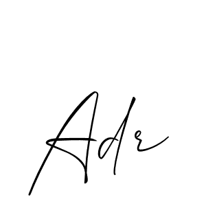 Adr stylish signature style. Best Handwritten Sign (Allison_Script) for my name. Handwritten Signature Collection Ideas for my name Adr. Adr signature style 2 images and pictures png