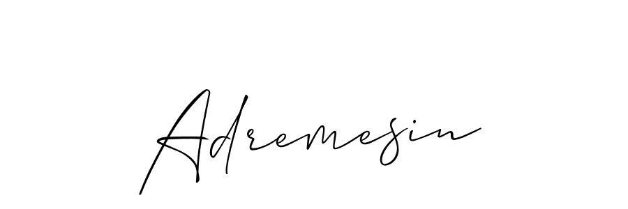 Also we have Adremesin name is the best signature style. Create professional handwritten signature collection using Allison_Script autograph style. Adremesin signature style 2 images and pictures png