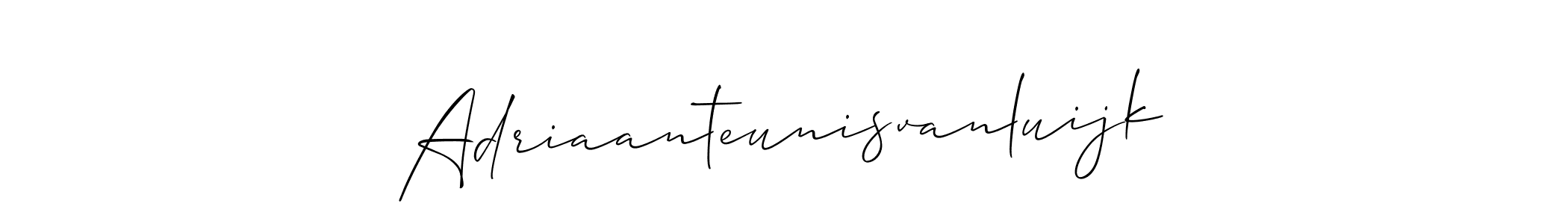 Once you've used our free online signature maker to create your best signature Allison_Script style, it's time to enjoy all of the benefits that Adriaanteunisvanluijk name signing documents. Adriaanteunisvanluijk signature style 2 images and pictures png