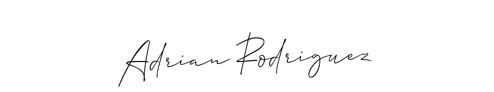 The best way (Allison_Script) to make a short signature is to pick only two or three words in your name. The name Adrian Rodriguez include a total of six letters. For converting this name. Adrian Rodriguez signature style 2 images and pictures png