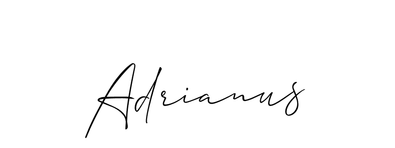 Once you've used our free online signature maker to create your best signature Allison_Script style, it's time to enjoy all of the benefits that Adrianus name signing documents. Adrianus signature style 2 images and pictures png