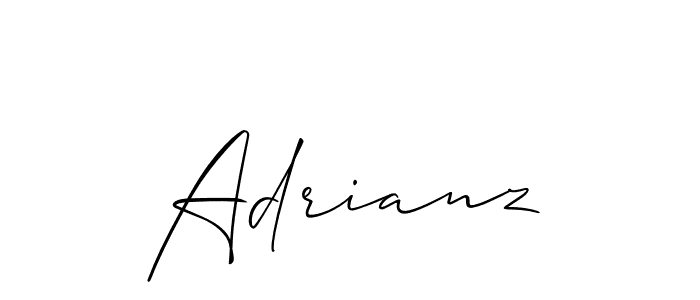 It looks lik you need a new signature style for name Adrianz. Design unique handwritten (Allison_Script) signature with our free signature maker in just a few clicks. Adrianz signature style 2 images and pictures png