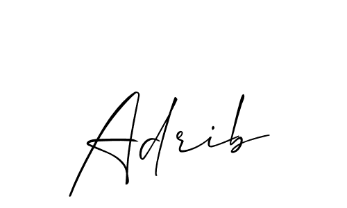 Check out images of Autograph of Adrib name. Actor Adrib Signature Style. Allison_Script is a professional sign style online. Adrib signature style 2 images and pictures png