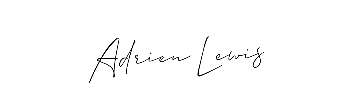 Make a short Adrien Lewis signature style. Manage your documents anywhere anytime using Allison_Script. Create and add eSignatures, submit forms, share and send files easily. Adrien Lewis signature style 2 images and pictures png