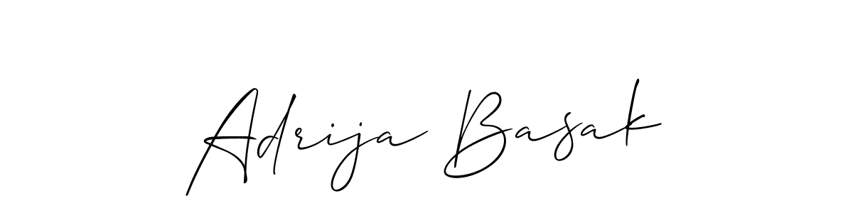if you are searching for the best signature style for your name Adrija Basak. so please give up your signature search. here we have designed multiple signature styles  using Allison_Script. Adrija Basak signature style 2 images and pictures png