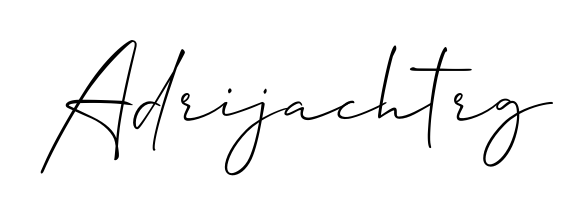 A dynamic signature style for Adrijachtrg using Allison_Script script. Designed to look authentic, handwritten, and professional. Adrijachtrg signature style 2 images and pictures png