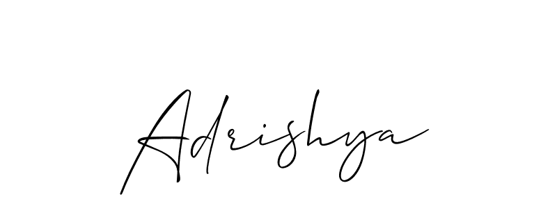 Make a beautiful signature design for name Adrishya. Use this online signature maker to create a handwritten signature for free. Adrishya signature style 2 images and pictures png