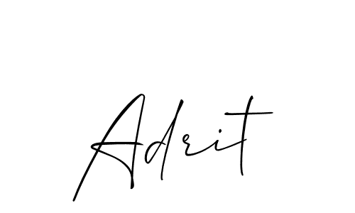 Check out images of Autograph of Adrit name. Actor Adrit Signature Style. Allison_Script is a professional sign style online. Adrit signature style 2 images and pictures png