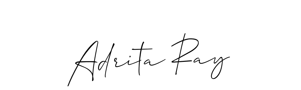 Here are the top 10 professional signature styles for the name Adrita Ray. These are the best autograph styles you can use for your name. Adrita Ray signature style 2 images and pictures png