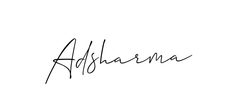 This is the best signature style for the Adsharma name. Also you like these signature font (Allison_Script). Mix name signature. Adsharma signature style 2 images and pictures png