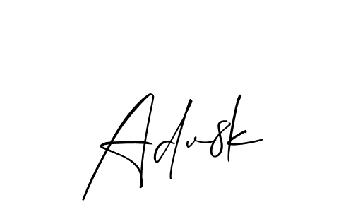 Adv8k stylish signature style. Best Handwritten Sign (Allison_Script) for my name. Handwritten Signature Collection Ideas for my name Adv8k. Adv8k signature style 2 images and pictures png