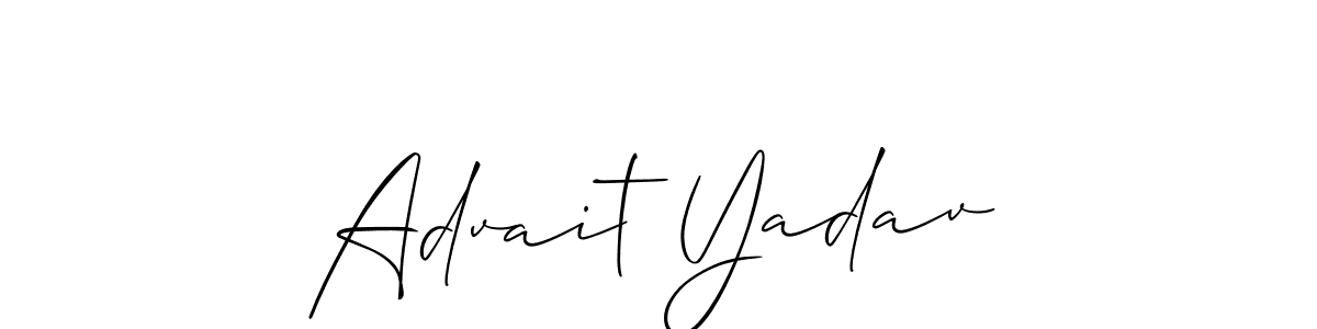 Here are the top 10 professional signature styles for the name Advait Yadav. These are the best autograph styles you can use for your name. Advait Yadav signature style 2 images and pictures png