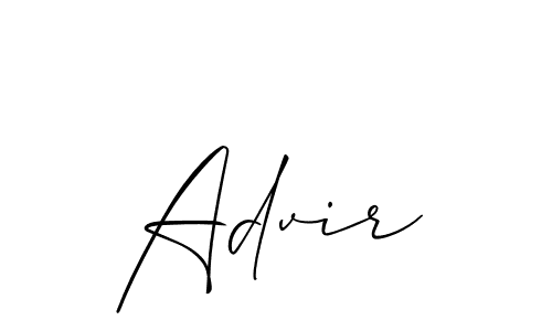 Best and Professional Signature Style for Advir. Allison_Script Best Signature Style Collection. Advir signature style 2 images and pictures png