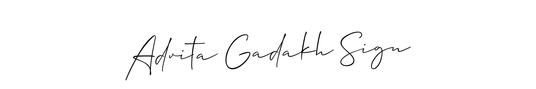 Here are the top 10 professional signature styles for the name Advita Gadakh Sign. These are the best autograph styles you can use for your name. Advita Gadakh Sign signature style 2 images and pictures png