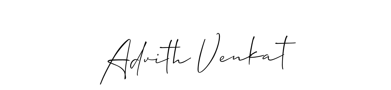 You can use this online signature creator to create a handwritten signature for the name Advith Venkat. This is the best online autograph maker. Advith Venkat signature style 2 images and pictures png