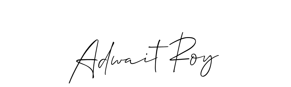 This is the best signature style for the Adwait Roy name. Also you like these signature font (Allison_Script). Mix name signature. Adwait Roy signature style 2 images and pictures png