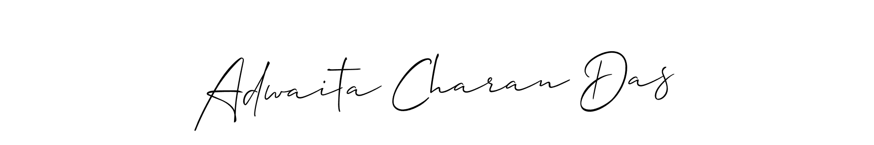 This is the best signature style for the Adwaita Charan Das name. Also you like these signature font (Allison_Script). Mix name signature. Adwaita Charan Das signature style 2 images and pictures png