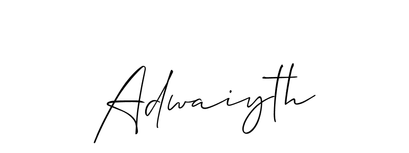 Also You can easily find your signature by using the search form. We will create Adwaiyth name handwritten signature images for you free of cost using Allison_Script sign style. Adwaiyth signature style 2 images and pictures png