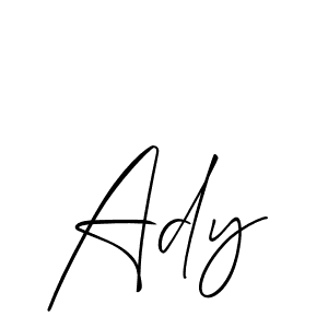 The best way (Allison_Script) to make a short signature is to pick only two or three words in your name. The name Ady include a total of six letters. For converting this name. Ady signature style 2 images and pictures png