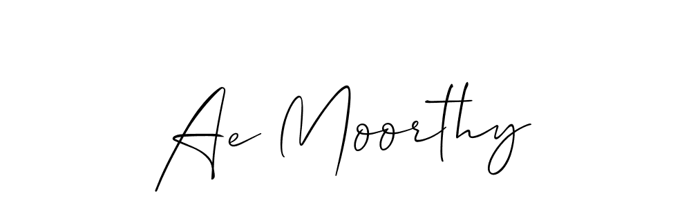 Make a beautiful signature design for name Ae Moorthy. Use this online signature maker to create a handwritten signature for free. Ae Moorthy signature style 2 images and pictures png
