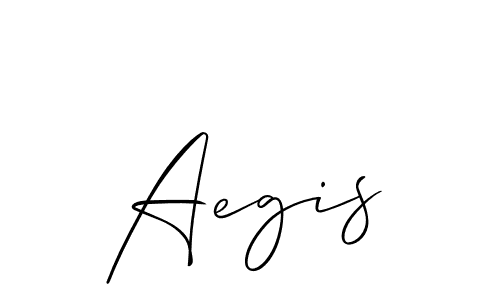 Also we have Aegis name is the best signature style. Create professional handwritten signature collection using Allison_Script autograph style. Aegis signature style 2 images and pictures png