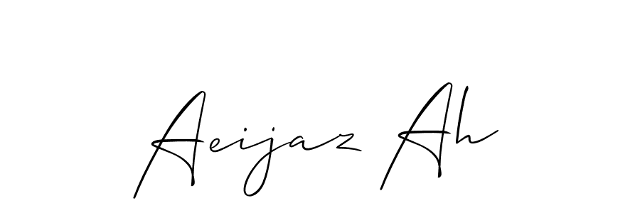 Make a beautiful signature design for name Aeijaz Ah. Use this online signature maker to create a handwritten signature for free. Aeijaz Ah signature style 2 images and pictures png