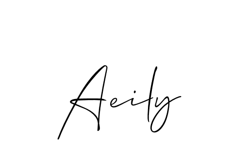 Make a short Aeily signature style. Manage your documents anywhere anytime using Allison_Script. Create and add eSignatures, submit forms, share and send files easily. Aeily signature style 2 images and pictures png