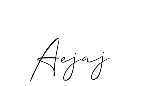 Make a beautiful signature design for name Aejaj. Use this online signature maker to create a handwritten signature for free. Aejaj signature style 2 images and pictures png