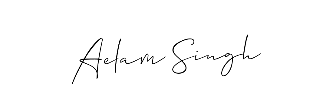 How to Draw Aelam Singh signature style? Allison_Script is a latest design signature styles for name Aelam Singh. Aelam Singh signature style 2 images and pictures png
