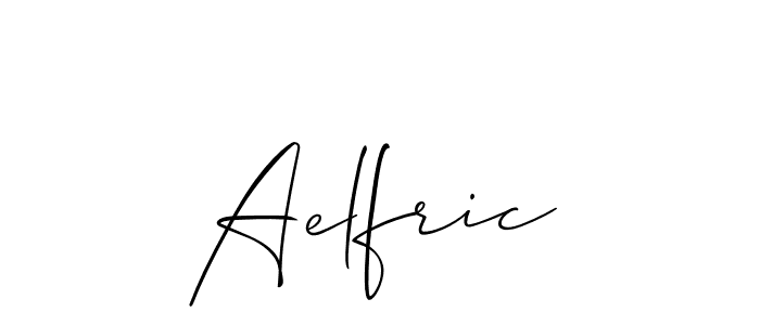 Once you've used our free online signature maker to create your best signature Allison_Script style, it's time to enjoy all of the benefits that Aelfric name signing documents. Aelfric signature style 2 images and pictures png