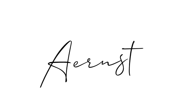 if you are searching for the best signature style for your name Aernst. so please give up your signature search. here we have designed multiple signature styles  using Allison_Script. Aernst signature style 2 images and pictures png