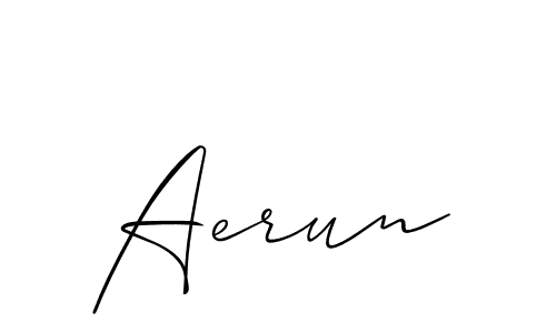 Once you've used our free online signature maker to create your best signature Allison_Script style, it's time to enjoy all of the benefits that Aerun name signing documents. Aerun signature style 2 images and pictures png