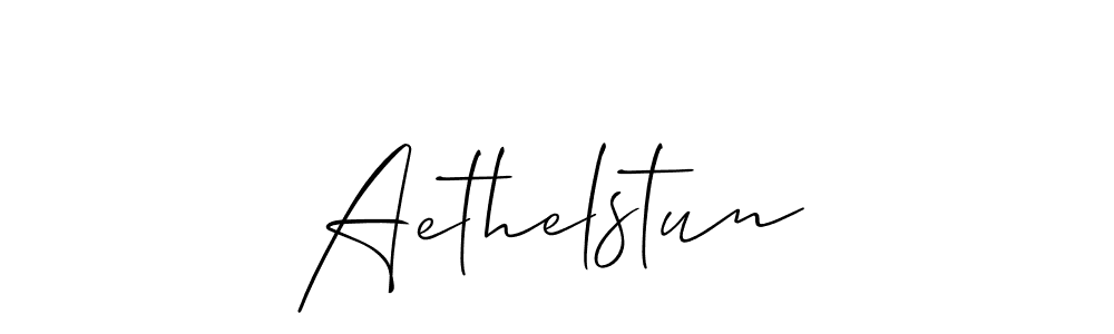 if you are searching for the best signature style for your name Aethelstun. so please give up your signature search. here we have designed multiple signature styles  using Allison_Script. Aethelstun signature style 2 images and pictures png