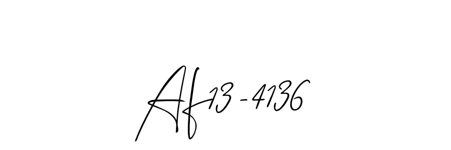 Make a beautiful signature design for name Af13-4136. With this signature (Allison_Script) style, you can create a handwritten signature for free. Af13-4136 signature style 2 images and pictures png