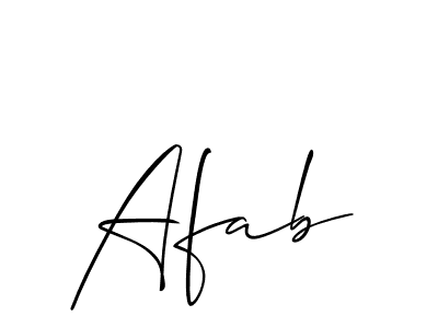 Best and Professional Signature Style for Afab. Allison_Script Best Signature Style Collection. Afab signature style 2 images and pictures png