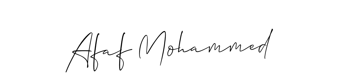 How to Draw Afaf Mohammed signature style? Allison_Script is a latest design signature styles for name Afaf Mohammed. Afaf Mohammed signature style 2 images and pictures png