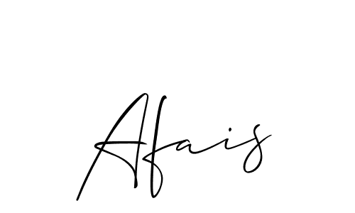 Make a beautiful signature design for name Afais. Use this online signature maker to create a handwritten signature for free. Afais signature style 2 images and pictures png