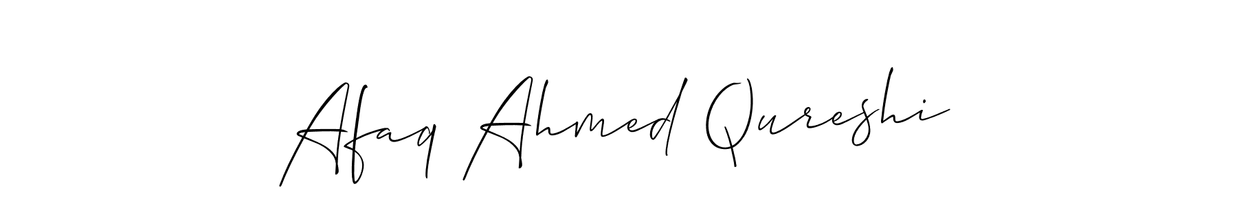 Best and Professional Signature Style for Afaq Ahmed Qureshi. Allison_Script Best Signature Style Collection. Afaq Ahmed Qureshi signature style 2 images and pictures png