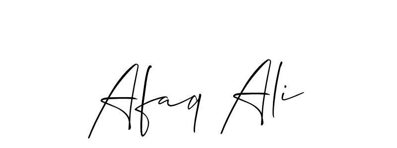 Make a beautiful signature design for name Afaq Ali. Use this online signature maker to create a handwritten signature for free. Afaq Ali signature style 2 images and pictures png