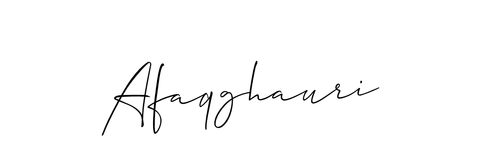 Afaqghauri stylish signature style. Best Handwritten Sign (Allison_Script) for my name. Handwritten Signature Collection Ideas for my name Afaqghauri. Afaqghauri signature style 2 images and pictures png
