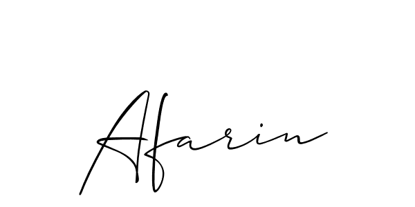 You should practise on your own different ways (Allison_Script) to write your name (Afarin) in signature. don't let someone else do it for you. Afarin signature style 2 images and pictures png